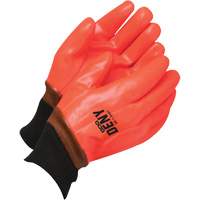 Deny Coated Gloves with Knit Wrists, One Size, PVC Coating, Foam/Cotton Shell Air Extreme Inc.