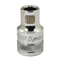 SAE Socket, 3/8", 1/2" Drive, 12 Points Air Extreme Inc.