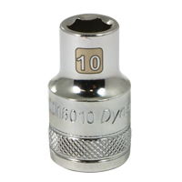 Metric Socket, 10 mm, 1/2" Drive, 6 Points Air Extreme Inc.