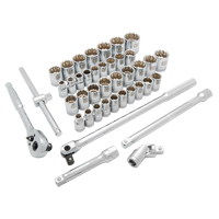 Jeu de douilles SAE/m&eacute;triques, 41 Mcx, Prise de 1/2" Air Extreme Inc.