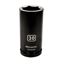 Douille m&eacute;trique, Chocs, 33 mm, Prise 3/4", 6 pans, Profond Air Extreme Inc.