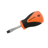 Tournevis court pour &eacute;crous &agrave; fente, Tige de 1/4", Ronde, 3-3/4" lo, Prise en Coussin&eacute;e Air Extreme Inc.