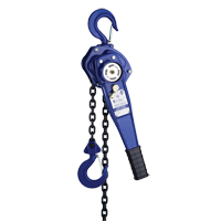 Lever Hoist with 3' Chain, 3' Lift, 500 lbs. (0.25 tons) Capacity Air Extreme Inc.