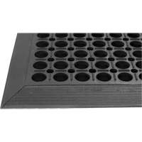Tapis de s&eacute;rie Competitor, &agrave; fentes, 3' x 5' x 7/8", Noir, Caoutchouc naturel Air Extreme Inc.