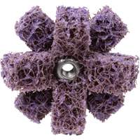 Scotch-Brite Cross Buff, BF-XB, 1-1/2" Dia., Medium Grit, Aluminum Oxide Air Extreme Inc.