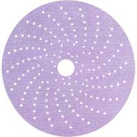 Hookit Purple Clean Sanding Disc, 6" Dia., P240 Grit, Aluminum Oxide, C-Weight Air Extreme Inc.