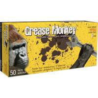 Grease Monkey&reg; Gloves, Large, Nitrile, 8-mil, Powder-Free, Black Air Extreme Inc.
