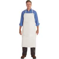 AlphaTec&reg; 56-101 PVC Apron, PVC/Vinyl, White, 33" W x 44" L Air Extreme Inc.