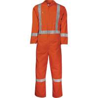 Westex UltraSoft&reg; Unlined Contractor Coveralls, Size 2X-Large, Orange, 8.7 cal/cm² Air Extreme Inc.