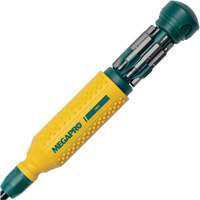 Original Hex 15-in-1 Multi-Bit Screwdriver, 8-37/50" L, Textured Handle Air Extreme Inc.