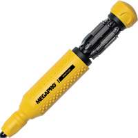 Original SHAFTLOK 15-in-1 Multi-Bit Screwdriver, 8-37/50" L, Textured Handle Air Extreme Inc.