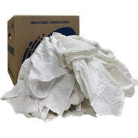 Boîte de chiffons d'essuyage, Blanc, 10 lb Air Extreme Inc.