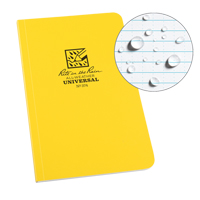 Field-Flex Bound Book, Soft Cover, Yellow, 128 Pages, 4-5/8" W x 7-1/4" L Air Extreme Inc.