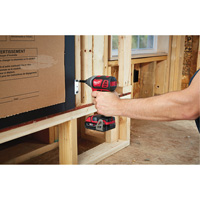 M18 Cordless Hex Impact Driver Kit, 1/4", 1500 in-lbs Max. Torque, 18 V, Lithium-Ion Air Extreme Inc.