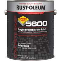 Peinture d'acrylique pour plancher Concrete Saver 5600 System, 1 gal., &agrave; l'eau, Brillant, Bleu Air Extreme Inc.