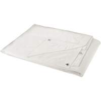 Tarp, Heavy-Duty, White, 8' x 6' x 6 mils Air Extreme Inc.