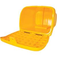 Bacs d'entreposage pour sel & sable, Avec Moraillon, 21" x 27" x 26", 4,24 pi³, Jaune Air Extreme Inc.