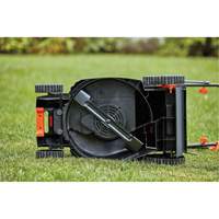 Lawn Mower with Comfort Grip Handle, Push Walk-Behind, Electric, 15" Cutting Width Air Extreme Inc.