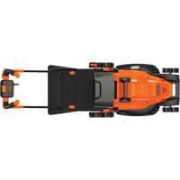 Lawn Mower with Comfort Grip Handle, Push Walk-Behind, Electric, 17" Cutting Width Air Extreme Inc.