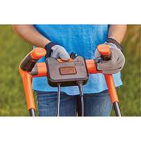 Lawn Mower with Comfort Grip Handle, Push Walk-Behind, Electric, 17" Cutting Width Air Extreme Inc.