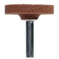 Vitrified Bond Mounted Points, W235, Aluminum Oxide, 1-1/2" Dia., 1/4" L, 60 Grit Air Extreme Inc.