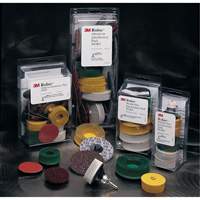 Scotch-Brite Roloc Bristle Disc Kit, Ceramic, 50, 80, 120 Grit, 2" Dia. Air Extreme Inc.