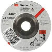 Green Corps Flexible Grinding Wheel, 5" x 1/4", 7/8" Arbor, Ceramic, Type 1 Air Extreme Inc.