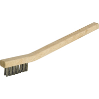 Small Cleaning Industrial-Duty Scratch Brush, Stainless Steel, 3 x 7 Wire Rows, 7-3/4" Long Air Extreme Inc.