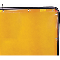 Rideau Lavashield, 68,5" x 68,5", Transparence &eacute;lev&eacute;, Jaune Air Extreme Inc.