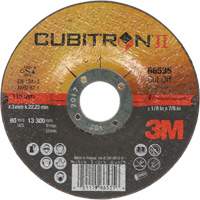 Cut-Off Wheels - CubitronII, 4-1/2" x 0.125", 7/8" Arbor, Type 27, Ceramic, 13300 RPM Air Extreme Inc.
