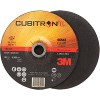 Cut-Off Wheels - CubitronII, 7" x 0.09", 7/8" Arbor, Type 27, Ceramic, 8500 RPM Air Extreme Inc.