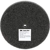 Meule unitaris&eacute;e EXL Scotch-Brite, 5" x 1/2", Arbre de 1/4", Grain de Fin, Carbure de silicium Air Extreme Inc.