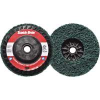 Disque extra coupe  Clean and Strip  XT Pro Scotch-Brite, 4-1/2" dia., Grain Extra grossier, Oxyde d'aluminium Air Extreme Inc.