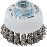 Brosse m&eacute;tallique AllSteel, 3" dia. x 5/8"-11 arbre Air Extreme Inc.