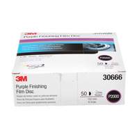 Hookit Finishing Film Disc, 6" Dia., P2000 Grit, Aluminum Oxide, Film Air Extreme Inc.