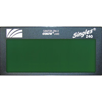 Lentille de soudage autoassombrissante haute d&eacute;finition ArcOne Singles, 2" la x 4-1/2" h Champ de vision, Pour utilisation avec ArcOne&reg; Air Extreme Inc.