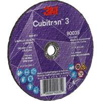 Meule &agrave; tronçonner Cubitron 3, 4" x 1/8", Arbre de 3/8", Type T1, C&eacute;ramique, 21000 Tr/min Air Extreme Inc.