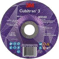Cubitron 3 Cut-Off Wheel, 5" x 0.09", 7/8" Arbor, Type T27, Ceramic, 12250 RPM Air Extreme Inc.