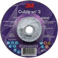 Cubitron 3 Cut-Off Wheel, 4-1/2" x 0.045", 5/8"-11 Arbor, Type T27, Ceramic, 13300 RPM Air Extreme Inc.