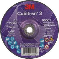 Cubitron 3 Depressed Centre Grinding Wheel, 4" x 1/4", 3/8" Arbor, Ceramic, Type T27 Air Extreme Inc.