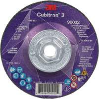 Cubitron 3 Depressed Centre Grinding Wheel, 4-1/2" x 1/4", 5/8"-11 Arbor, Ceramic, Type T27 Air Extreme Inc.
