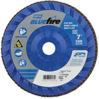 BlueFire Quick Trim Flap Disc, 7" x 7/8", Type 27, 40 Grit, Zirconia Alumina Air Extreme Inc.
