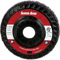 Disque Clean and Strip XT Pro XO-DC Scotch-Brite, 4-1/2" dia., Grain Extra grossier, Carbure de silicium Air Extreme Inc.