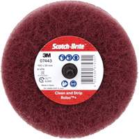 Scotch-Brite Roloc Plus General Purpose Scuffing Wheel, 4" Dia. Air Extreme Inc.