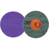 Disque en fibre Roloc Cubitron 3, 4" dia., Grain 60+, C&eacute;ramique Air Extreme Inc.