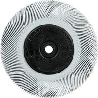 Scotch-Brite Type C Precision Radial Bristle Brush PN-RB with Keyway Core, Ceramic, 120+ Grit, 6" Dia. Air Extreme Inc.