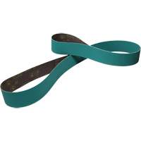 Courroie de ponçage en tissu, 3/4" la x 18" lo, Alumine de zirconium, Grain 40 Air Extreme Inc.