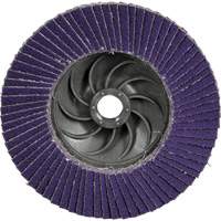 Disque &agrave; lamelles conique 1169F Cubitron 3 &agrave; changement rapide, 4-1/2" x 5/8"-11, Type T29, Grain 80+, C&eacute;ramique Air Extreme Inc.