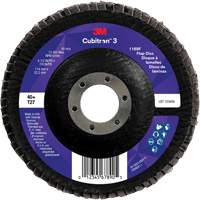 Disque &agrave; lamelles plate 1169F Cubitron 3, 4-1/2" x 7/8", Type T27, Grain 40+, C&eacute;ramique Air Extreme Inc.
