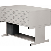 Steel Plan Files, 5 Drawers, 40-3/8" W x 29-3/8" D x 16-1/2" H Air Extreme Inc.